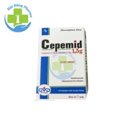 Cepemid 1,5g - Hộp 1 lọ